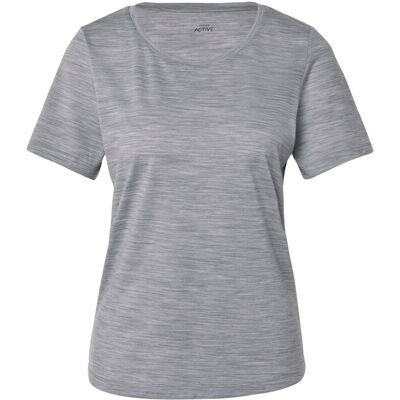 Tchibo - Funktionsshirt mit Merinowolle - Damen - Gr. M - hellgrau Tchibo - Funktionsshirt mit Merinowolle - Damen - Gr. M - hellgrau