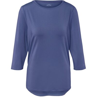 Tchibo - 3/4-Sportshirt - Damen - Gr. XS - blau Tchibo - 3/4-Sportshirt - Damen - Gr. XS - blau