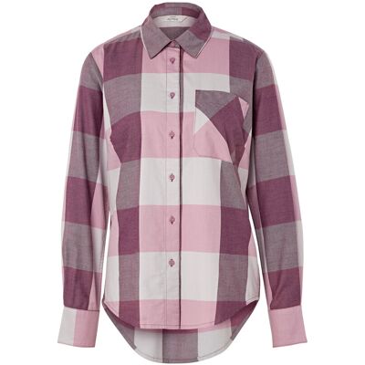 Tchibo - Karobluse - Damen - Gr. 40 - bordeaux/kariert Tchibo - Karobluse - Damen - Gr. 40 - bordeaux/kariert