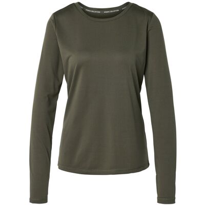 Tchibo - Sportshirt - Damen - Gr. XS - olivgrün Tchibo - Sportshirt - Damen - Gr. XS - olivgrün