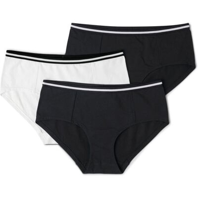 Tchibo - 3 Sport-Pantys - Damen - Gr. XS - schwarz Tchibo - 3 Sport-Pantys - Damen - Gr. XS - schwarz