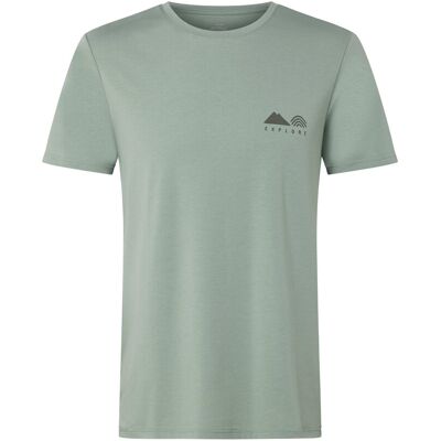 Tchibo - Outdoor-T-Shirt - Herren - Gr. XXL - mintgrün/print Tchibo - Outdoor-T-Shirt - Herren - Gr. XXL - mintgrün/print