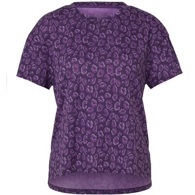 Tchibo - Sportshirt - Damen - Gr. L - lila/print Tchibo - Sportshirt - Damen - Gr. L - lila/print