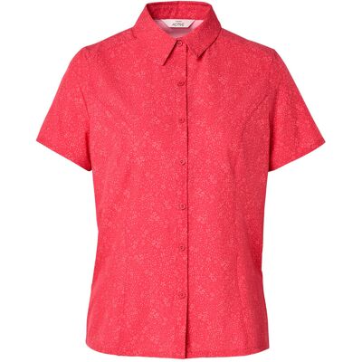 Tchibo - Outdoorbluse - Damen - Gr. 42 - rot/geblümt Tchibo - Outdoorbluse - Damen - Gr. 42 - rot/geblümt