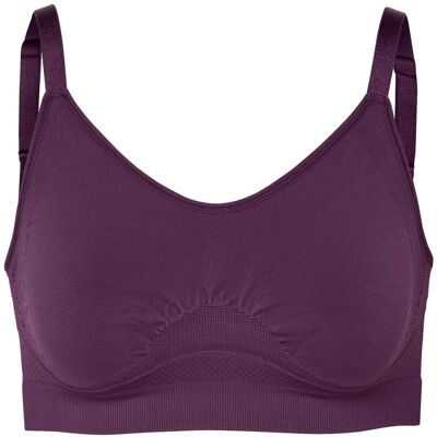 Tchibo - Seamless-Sport-BH - Damen - Gr. M - pflaume Tchibo - Seamless-Sport-BH - Damen - Gr. M - pflaume