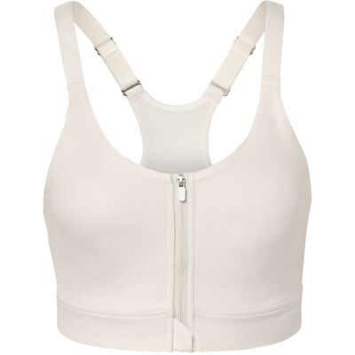 Tchibo - Sport-BH mit Frontreissverschluss - Damen - Gr. 80D - offwhite Tchibo - Sport-BH mit Frontreissverschluss - Damen - Gr. 80D - offwhite
