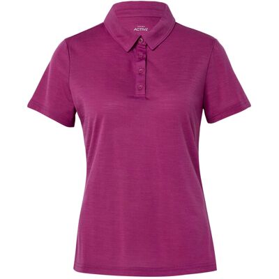 Tchibo - Sport-Poloshirt mit Merinowolle - Damen - Gr. S - pink Tchibo - Sport-Poloshirt mit Merinowolle - Damen - Gr. S - pink