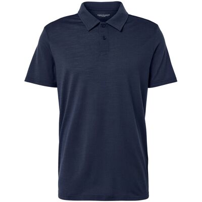 Tchibo - Merinowolle Polo - Blue - XXL - Polo shirt Tchibo - Merinowolle Polo - Blue - XXL - Polo shirt