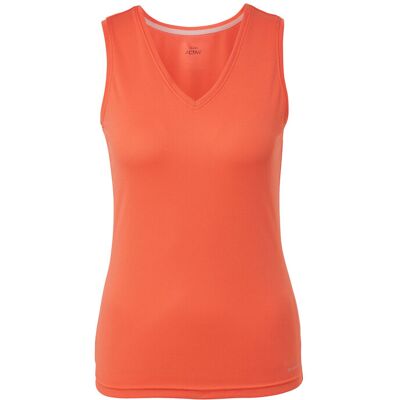 Tchibo - V-Neck-Funktionstop - Damen - Gr. XS - orange Tchibo - V-Neck-Funktionstop - Damen - Gr. XS - orange