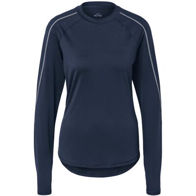 Tchibo - Langarm-Funktionsshirt - Damen - Gr. XS - dunkelblau Tchibo - Langarm-Funktionsshirt - Damen - Gr. XS - dunkelblau