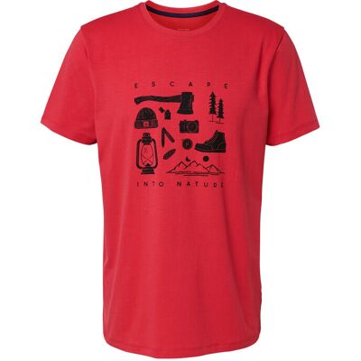 Tchibo - T-Shirt mit Print - Herren - Gr. XXL - blau/print Tchibo - T-Shirt mit Print - Herren - Gr. XXL - blau/print