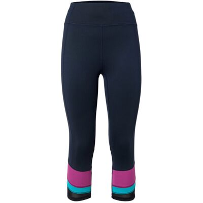 Tchibo - 3/4-Sporttight - Damen - Gr. XS - dunkelblau/gestreift Tchibo - 3/4-Sporttight - Damen - Gr. XS - dunkelblau/gestreift