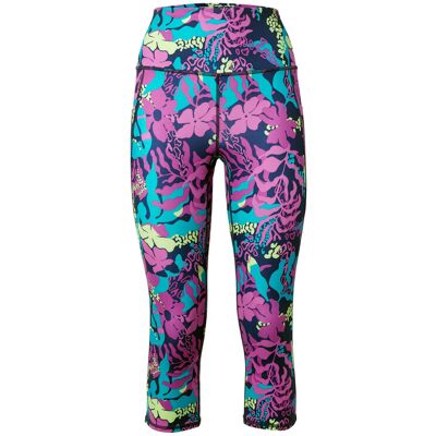 Tchibo - 3/4 Sporttight - Damen - Gr. S - mehrfarbig/geblümt Tchibo - 3/4 Sporttight - Damen - Gr. S - mehrfarbig/geblümt