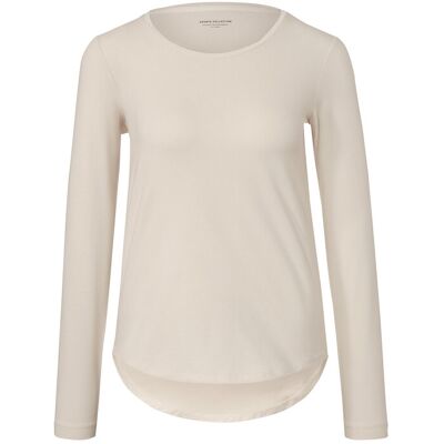 Tchibo - Langarm-Sportshirt - Damen - Gr. L - offwhite Tchibo - Langarm-Sportshirt - Damen - Gr. L - offwhite
