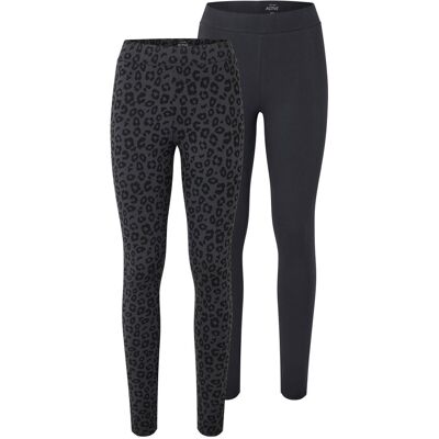 Tchibo - 2 Leggings - Damen - Gr. S - schwarz Tchibo - 2 Leggings - Damen - Gr. S - schwarz