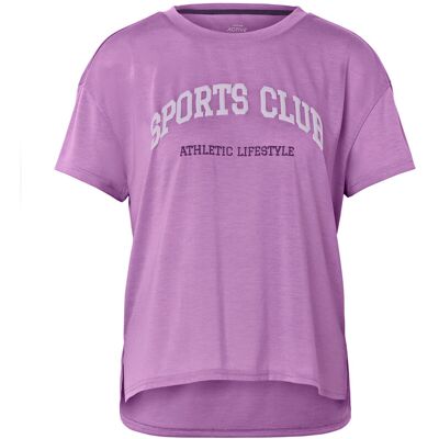 Tchibo - Sportshirt - Damen - Gr. L - lila/print Tchibo - Sportshirt - Damen - Gr. L - lila/print
