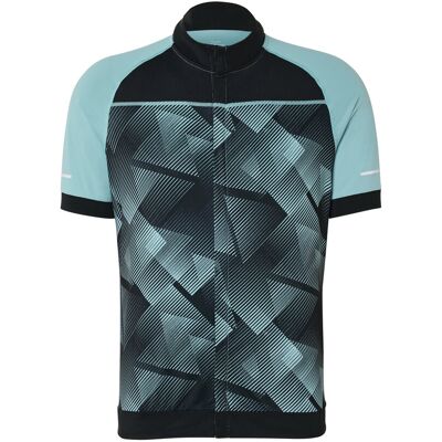 Tchibo - Velo-Trikot - Herren - Gr. XXL - türkis/print Tchibo - Velo-Trikot - Herren - Gr. XXL - türkis/print