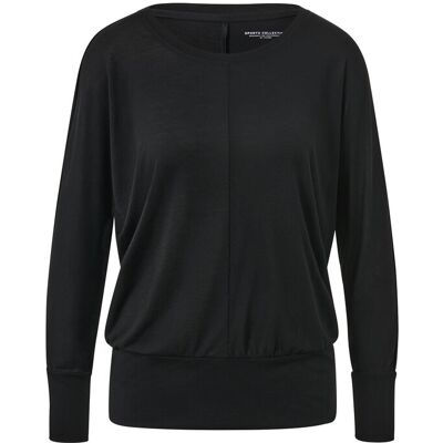 Tchibo - Sport-und-Yogashirt - Damen - Gr. XL - schwarz Tchibo - Sport-und-Yogashirt - Damen - Gr. XL - schwarz