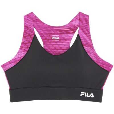 Fila Damen-Sport-BH - Damen - Gr. S - schwarz/print Fila Damen-Sport-BH - Damen - Gr. S - schwarz/print
