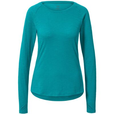 Tchibo - Langarm-Sportshirt - Damen - Gr. L - türkis Tchibo - Langarm-Sportshirt - Damen - Gr. L - türkis