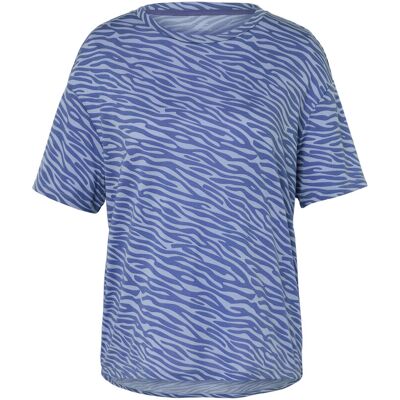 Tchibo - Sportshirt - Damen - Gr. M - lila/print Tchibo - Sportshirt - Damen - Gr. M - lila/print