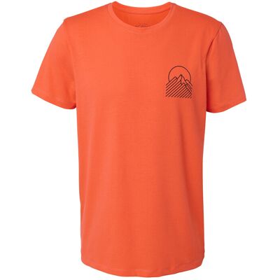 Tchibo - T-Shirt mit Print - Herren - Gr. XXL - orange/print Tchibo - T-Shirt mit Print - Herren - Gr. XXL - orange/print