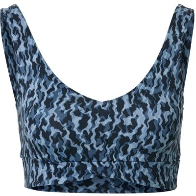 Tchibo - Sport-BH - Damen - Gr. M - blau/print Tchibo - Sport-BH - Damen - Gr. M - blau/print