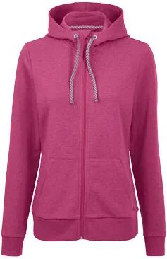 Tchibo - Sweatjacke mit Kapuze - Rosé/Meliert - 100% Baumwolle - Gr.: XXL Polyester  XXL