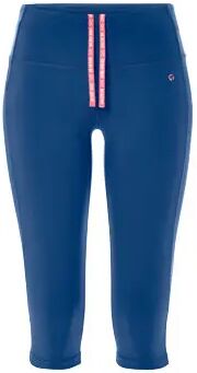 Tchibo - 3/4-Sporttight - Dunkelblau - Gr.: L Polyester  L 44/46