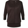 Tchibo - Yogashirt - Chocolate - Gr.: XL Polyester  XL