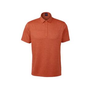 Tchibo - Funktions-Poloshirt - Orange/Meliert - Gr.: L Polyester  L