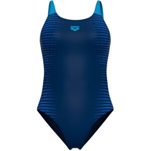 arena Feel Damen-Badeanzug Side Placement U Back Bustier - Gr. 42 - dunkelblau arena Feel Damen-Badeanzug Side Placement U Back Bustier - Gr. 42 - dunkelblau