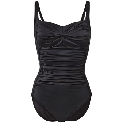 Tchibo - Figurformender Badeanzug - Damen - Gr. 46 - schwarz Tchibo - Figurformender Badeanzug - Damen - Gr. 46 - schwarz