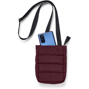 Isolierte Smartphone-Tasche - Tchibo - Bordeaux Kunststoff   unisex