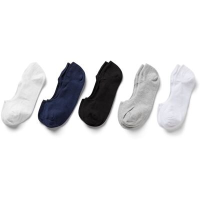 Tchibo - 5 Paar Sneaker-Füsslinge - Damen - Gr. 35-37 - dunkelblau Tchibo - 5 Paar Sneaker-Füsslinge - Damen - Gr. 35-37 - dunkelblau