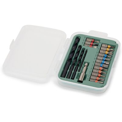 Tchibo - Set für Schraub- und Bohrmaschine - silber Tchibo - Set für Schraub- und Bohrmaschine - silber