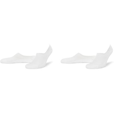 Tchibo - 2 Paar Sport-Füsslinge - Unisex - Gr. 41-43 - weiss Tchibo - 2 Paar Sport-Füsslinge - Unisex - Gr. 41-43 - weiss