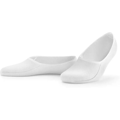 Tchibo - 2 Paar extrafeine Sneaker-Füsslinge - Damen - Gr. 35-38 - weiss Tchibo - 2 Paar extrafeine Sneaker-Füsslinge - Damen - Gr. 35-38 - weiss