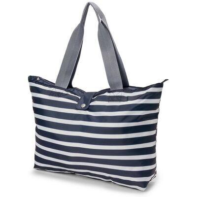 Tchibo - Faltbare Strandtasche - dunkelblau Tchibo - Faltbare Strandtasche - dunkelblau