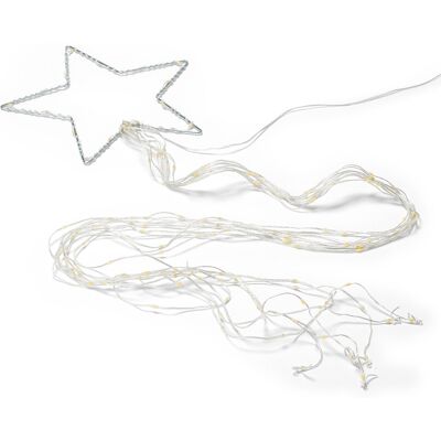 Tchibo - LED-Silhouette »Stern« - silber Tchibo - LED-Silhouette »Stern« - silber