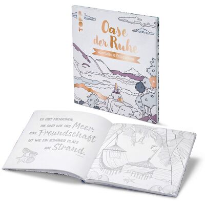 Tchibo - Buch »Oase der Ruhe – ausmalen und entspannen« Tchibo - Buch »Oase der Ruhe – ausmalen und entspannen«