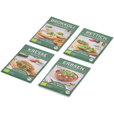 Tchibo - 4 Microgreens-Klassiker Tchibo - 4 Microgreens-Klassiker