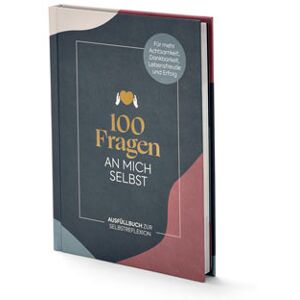 Buch: »100 Fragen an mich selbst« - Tchibo Papier aus nachhaltigen Quellen   unisex