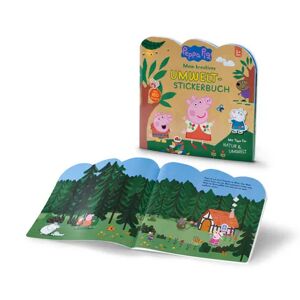 Buch »Peppa Pig ‒ mein kreatives Umwelt-Stickerbuch« - Tchibo Papier aus nachhaltigen Quellen   unisex