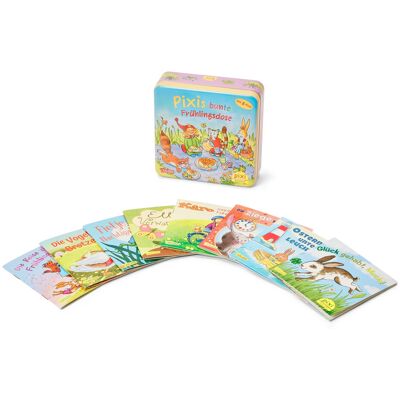 Tchibo - Bücher-Set »Pixis bunte Frühlingsdose« Tchibo - Bücher-Set »Pixis bunte Frühlingsdose«