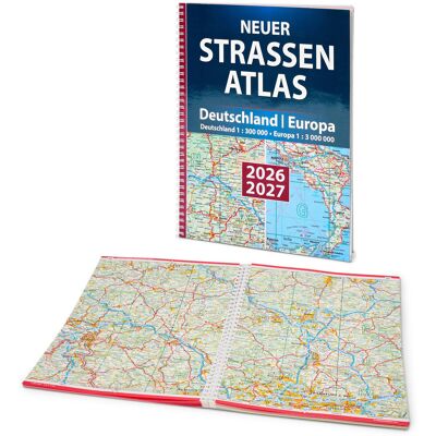 Tchibo - Buch »Neuer Strassen-Atlas Deutschland/Europa 2026/2027« Tchibo - Buch »Neuer Strassen-Atlas Deutschland/Europa 2026/2027«