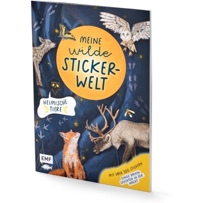 Tchibo - Stickerbuch »Meine wilde Stickerwelt – heimische Tiere« Tchibo - Stickerbuch »Meine wilde Stickerwelt – heimische Tiere«