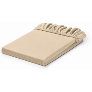 Jersey-Fixleintuch - Tchibo - Beige Baumwolle   unisex