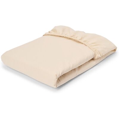 Tchibo - Perkal-Fixleintuch - beige Tchibo - Perkal-Fixleintuch - beige