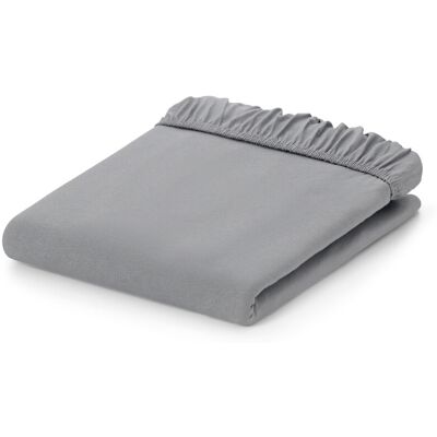Tchibo - Jersey-Fixleintuch - grau Tchibo - Jersey-Fixleintuch - grau